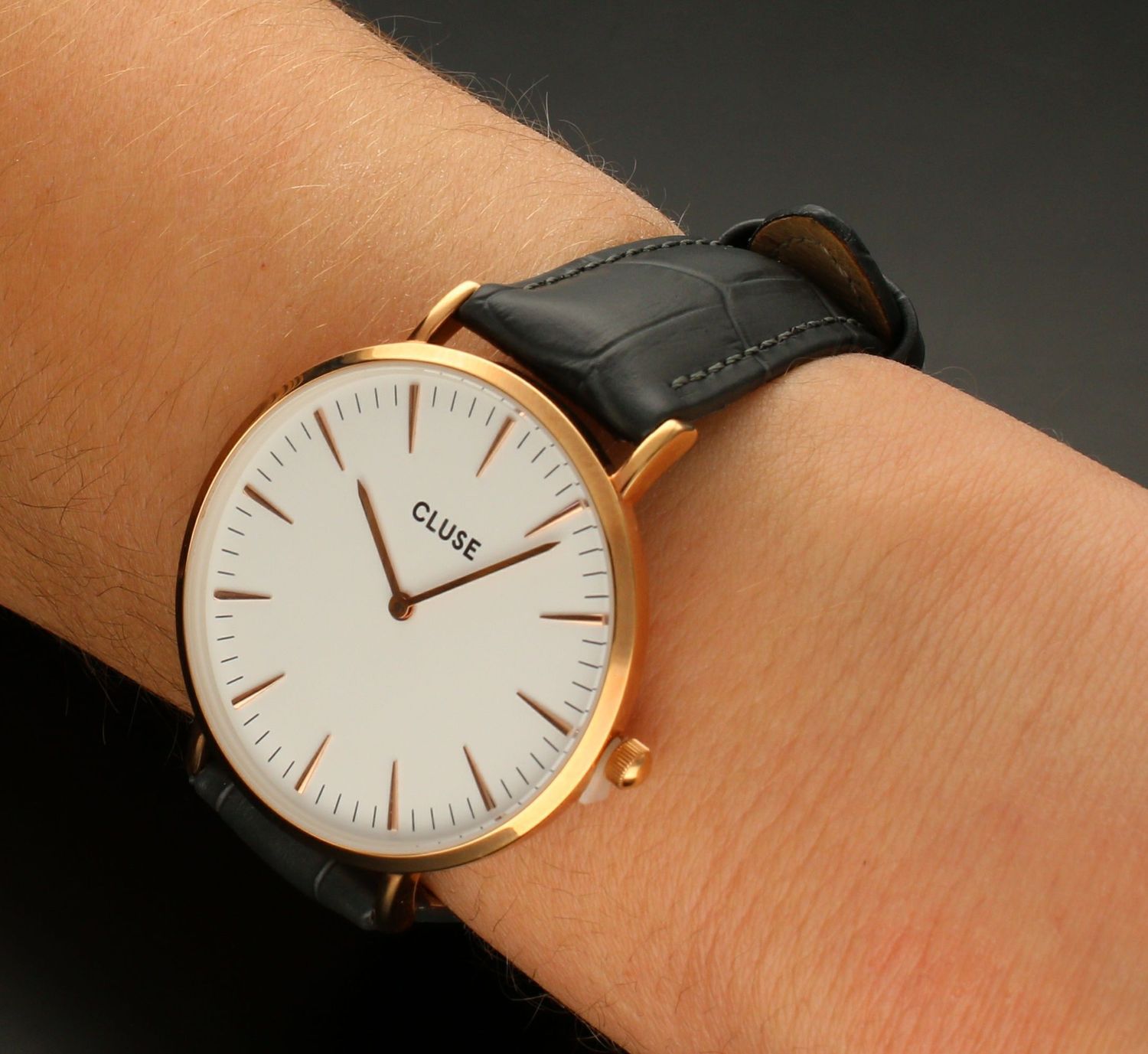 Pasek Skórzany do Zegarka Szary Duke 18mm HIRSCH 01028030-2-18 L.jpg